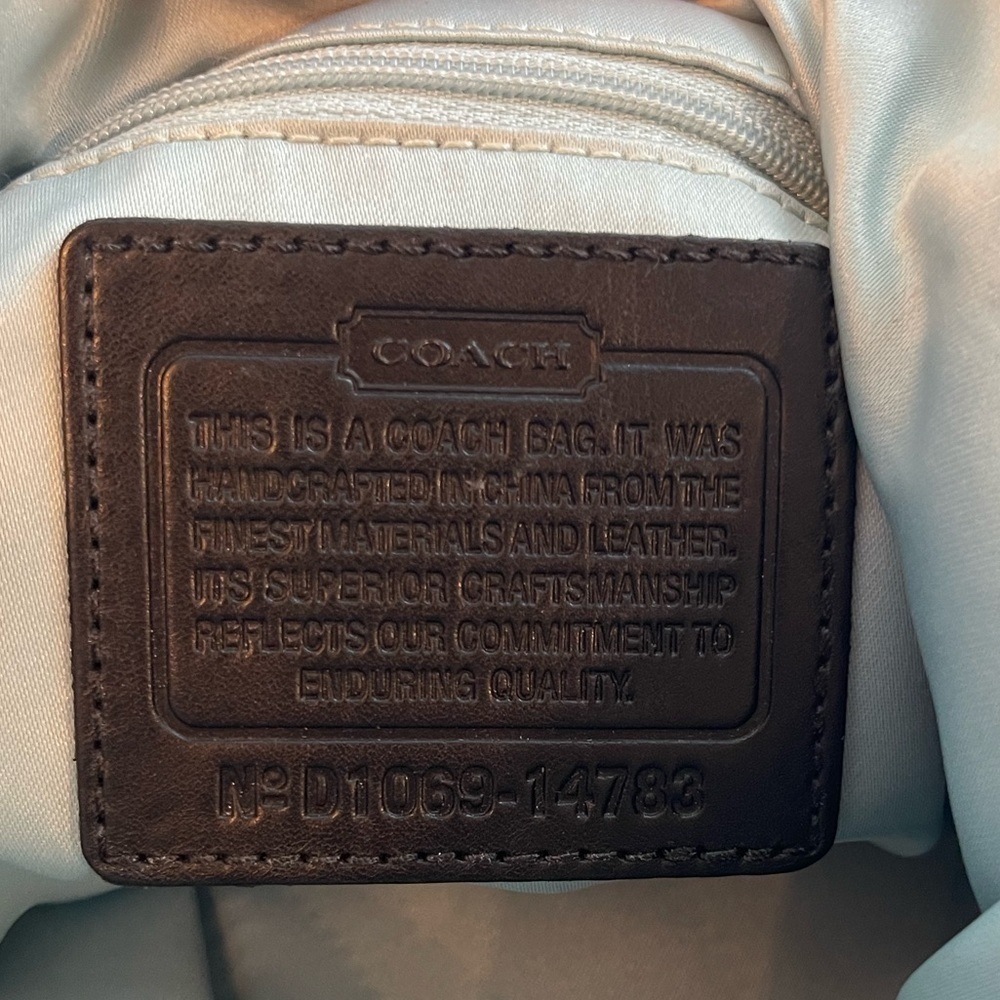 Coach Black Leather Kristin Shoulder Bag - Picture 4 of 10